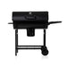 Asador de carbón tipo tambor