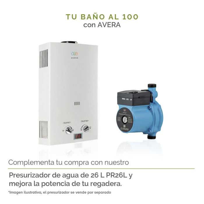 Calentador de agua instantáneo para gas natural 8 L