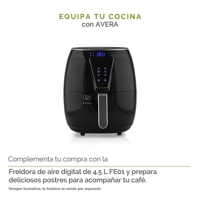 AVERA Cafetera MultiCapsulas 3 en 1 Compatible con Nespresso, Dolce Gusto y  Cafe Molido, (Una Cafetera todo en uno) Prepara tu Expresso y Latte, en la  Oficina o en tu hogar, 1450W