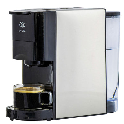 Cafetera compacta para café molido y cápsulas nespresso o dolce gusto - 800 ml