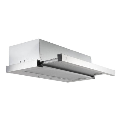 Campana de cocina de pared extraible 80 cm acero inoxidable