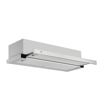 Campana de cocina de pared extraible 90 cm acero inoxidable