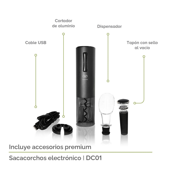 Combo Cava 12 botellas + Sacacorcho eléctrico