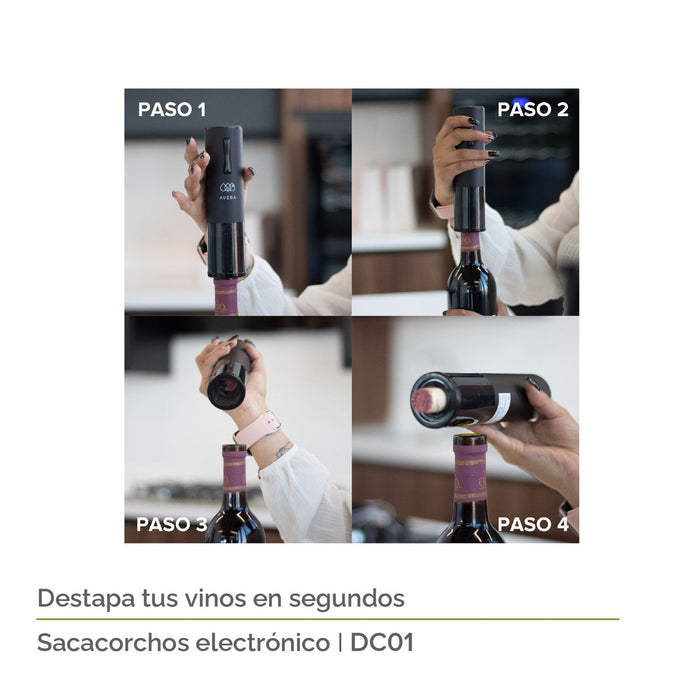Combo Cava 12 botellas + Sacacorcho eléctrico