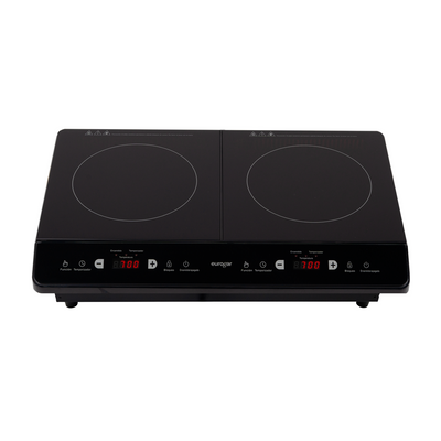 Parrilla de inducción portátil 2 quemadores 60 cm horizontal 1800 W 127 V - eurogar