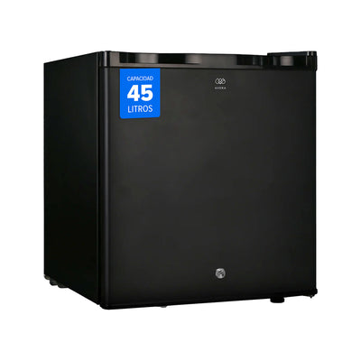 Frigobar 45 L 1.6 pies cúbicos con puerta reversible y llave - negro