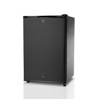 Refrigerador frigobar con 1 puerta color negro capacidad 128 L.