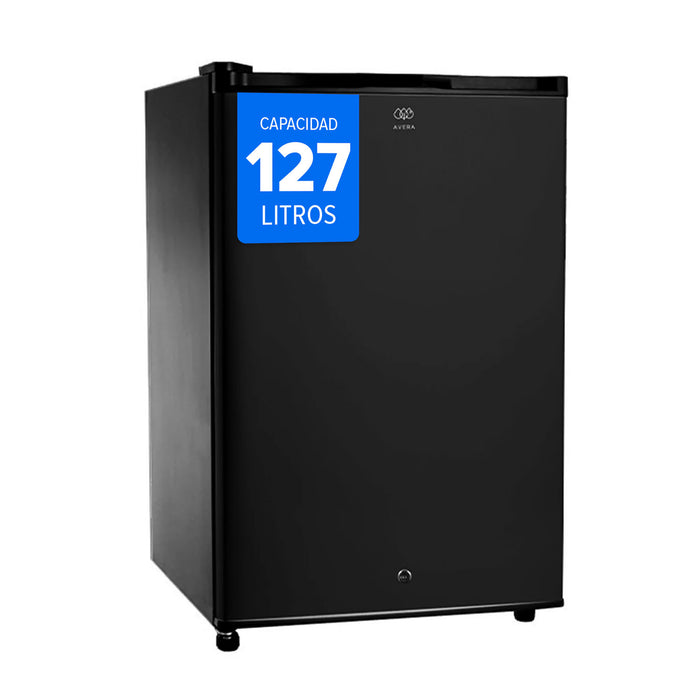 Frigobar 127 L 4.5 pies con puerta reversible y llave - negro