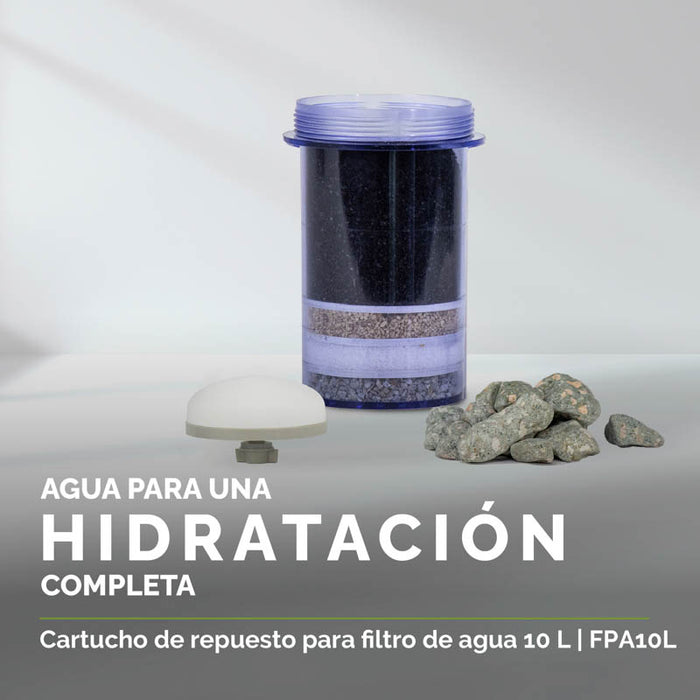 Filtro de repuesto para purificador de agua 10 L