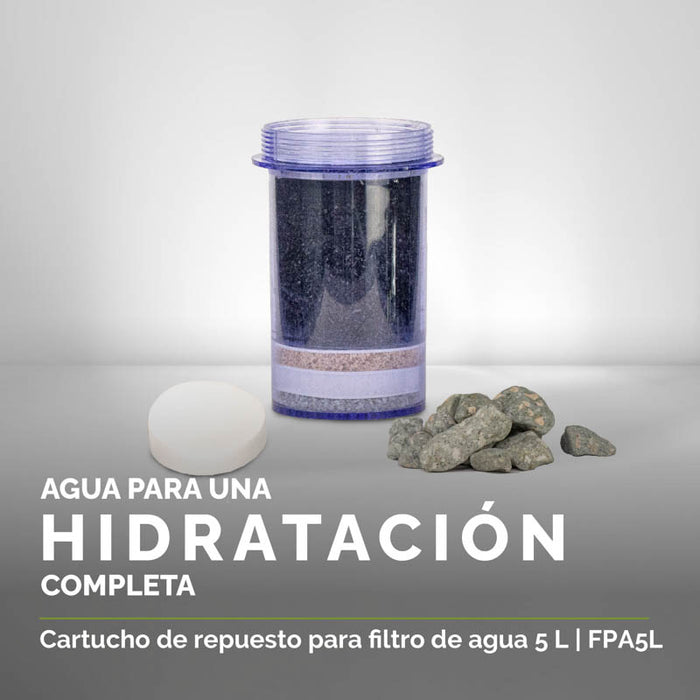 Filtro de repuesto para purificador de agua 5 L