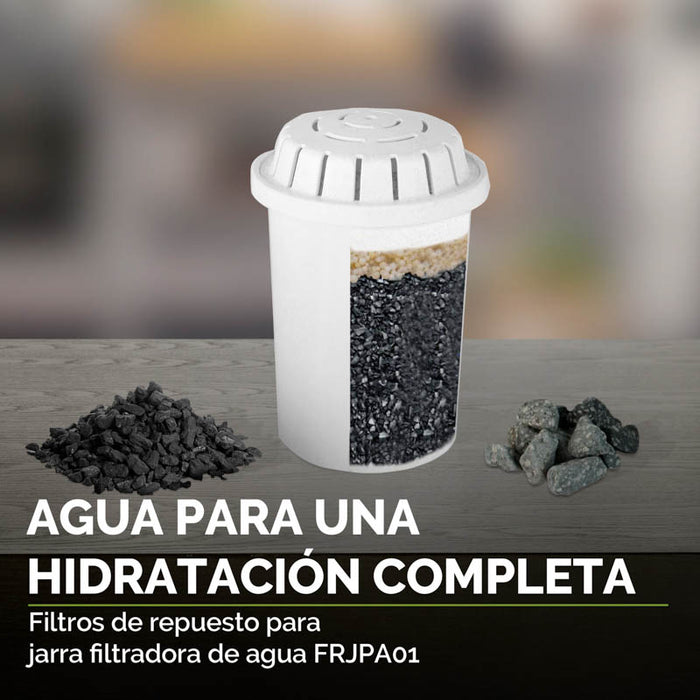 Filtro de repuesto para jarra purificadora de agua 3.5 L