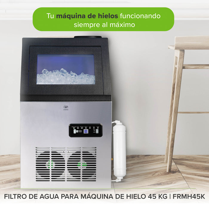 Filtro de agua para máquina de hielo comercial con 2 tipos de llenado