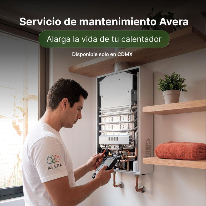 Servicio de mantenimiento preventivo para calentadores Avera