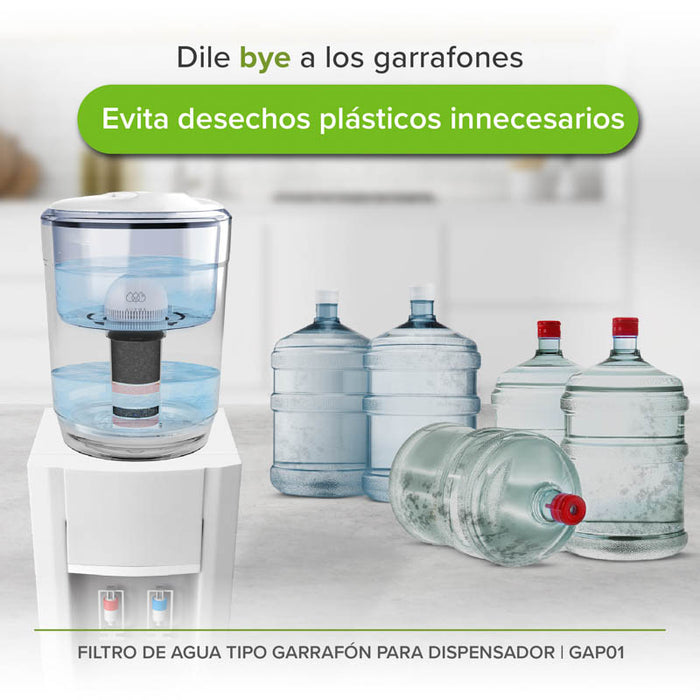 Purificador de agua tipo garrafón para dispensador 20 L