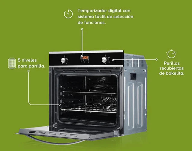 Algunas características que suelen tener nuestros Hornos a Gas