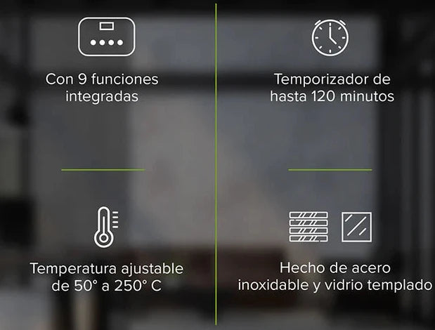 Algunas características que suelen tener nuestros Hornos Eléctricos