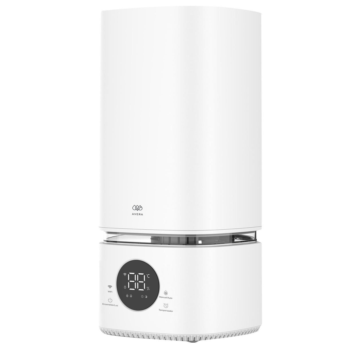 Humidificador USB 2 Litros Con Sensor De Humedad - 2 Boquillas, Silencioso, Para Dormitorio Y Oficina