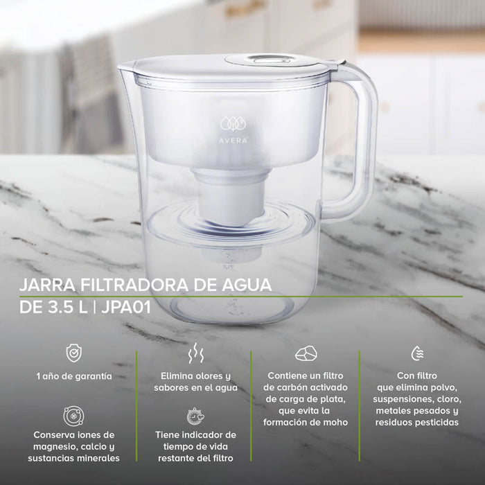 Jarra purificadora de agua 3.5 L