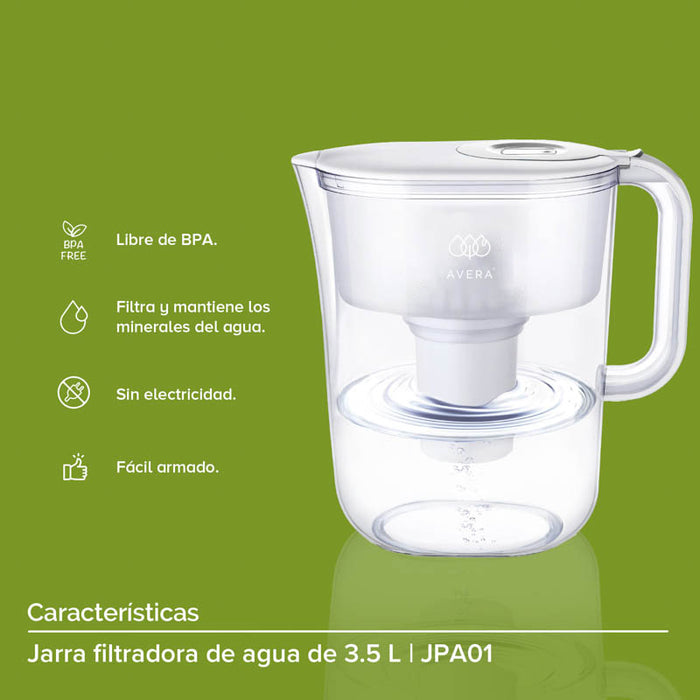 Jarra purificadora de agua 3.5 L