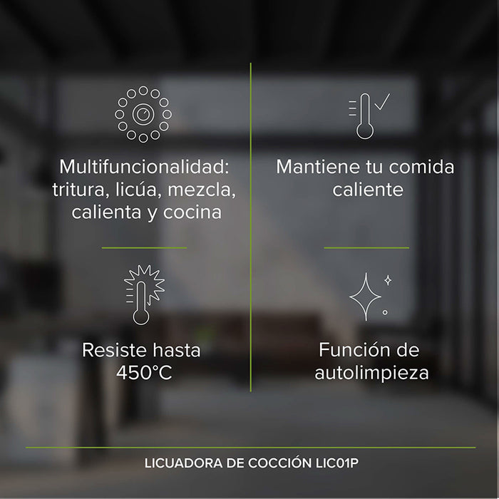 Licuadora profesional L 1200 W digital en — Avera