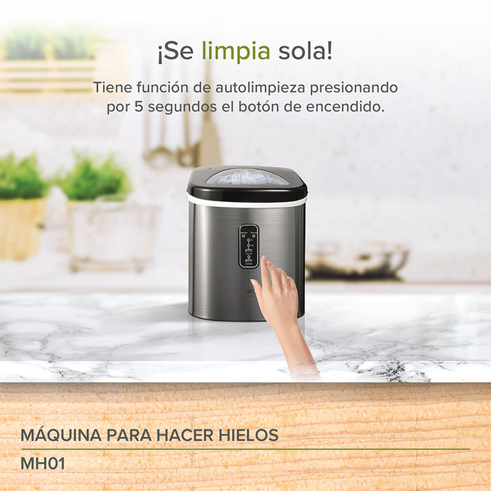 Máquina de hielo con capacidad de 700 ml