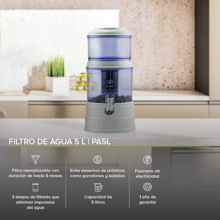 Purificador de agua 5 L