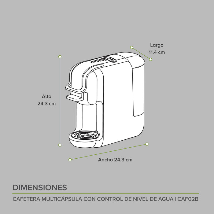 Combo Licuadora Portátil con 2 vasos y Cafetera Multicapsula