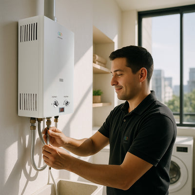 Instalación Calentador: Hasta 50L + Kit de trabajo
