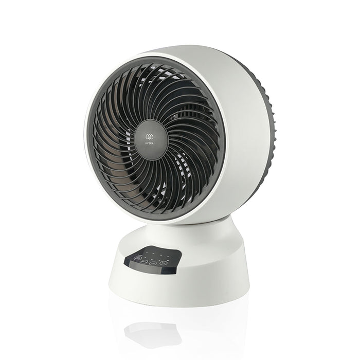 Ventilador de Escritorio Inteligente WiFi de 10" Silencioso, 3 Velocidades y Pantalla Digital